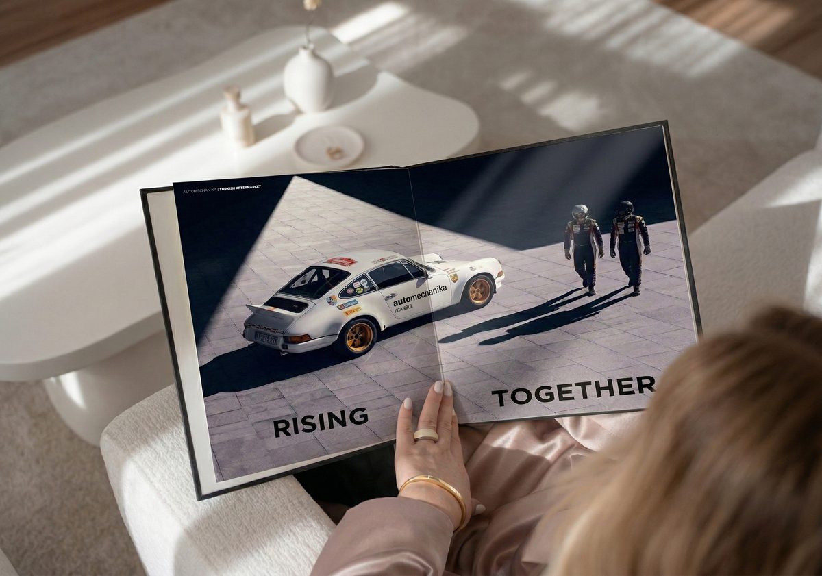 Messe Frankfurt kitap tasarımı — Rising Together — ASM Reklam